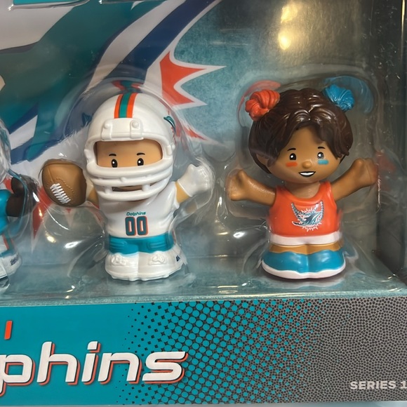 Little People Collector Set - NFL Miami Dolphins (NIB) - Picture 6 of 6
